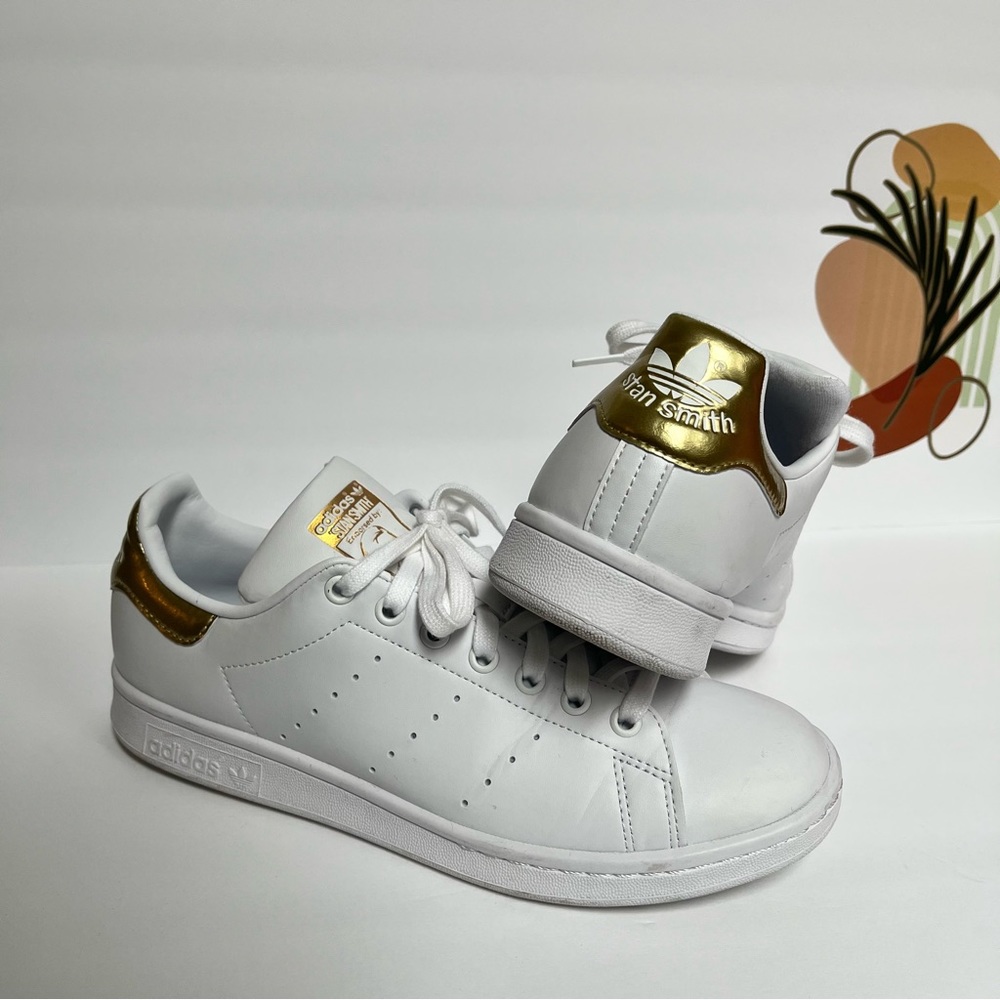 Adidas Stan Smith Metallic Gold 9.5